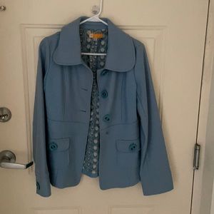 Tulle size med wool fully lined coat